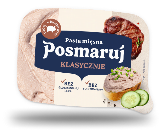 Pasta mięsna Posmaruj - klasycznie