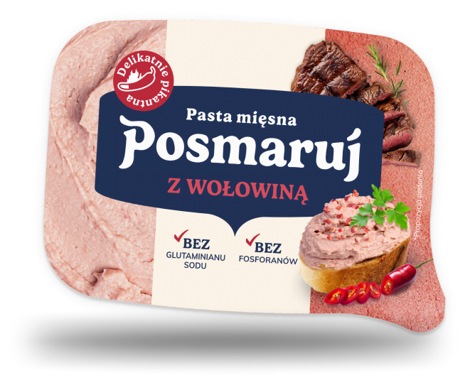 Pasta mięsna Posmaruj - z wołowiną