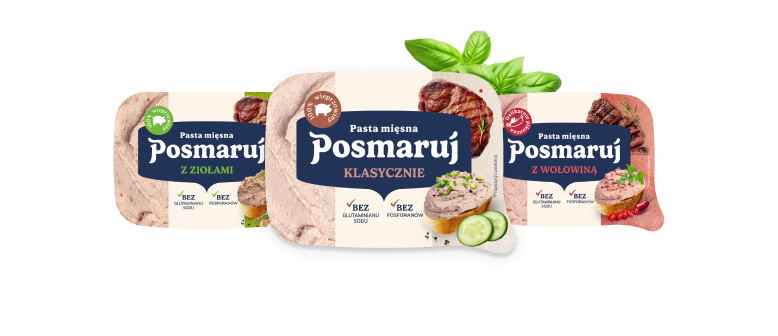 Pasty mięsne Posmaruj